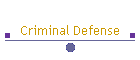 Criminal Defense